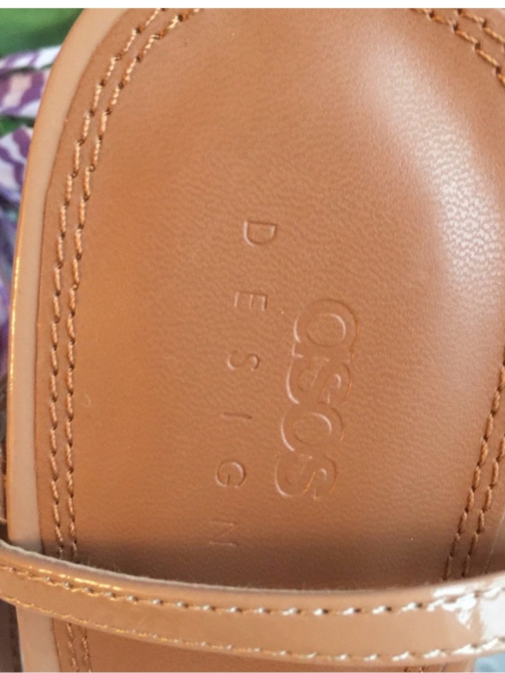ASOS NALA BARELY THERE patent leather strap heeled sandals
HEELED SANDALS - Picture 3 of 6